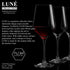 Wine Glasses x6 | 400ml Red / White Wine Glasses | Lead-Free