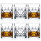 Classic Crystal Whisky Glasses Set of 6