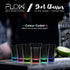 50ml Shot Glasses Coloured Base Set of 6