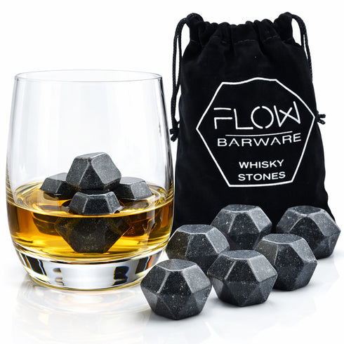 Diamond Shaped Whiskey Stones x 9