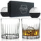 Deco Crystal Whisky Glasses Gift Set