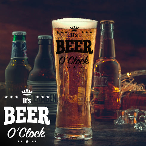 It's Beer O'Clock Pint Glass