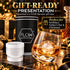 Rocking Whisky Glass & Ice Ball Mould Gift Set