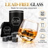 Rocking Whisky Glass & Whiskey Stones Gift Set