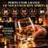 Rocking Whisky Glass & Whiskey Stones Gift Set