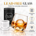 Rocking Whisky Glass & Ice Ball Mould Gift Set