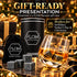 Rocking Whisky Glass & Whiskey Stones Gift Set