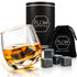 Rocking Whisky Glass & Whiskey Stones Gift Set