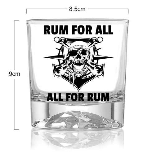 Pirate Rum Glass
