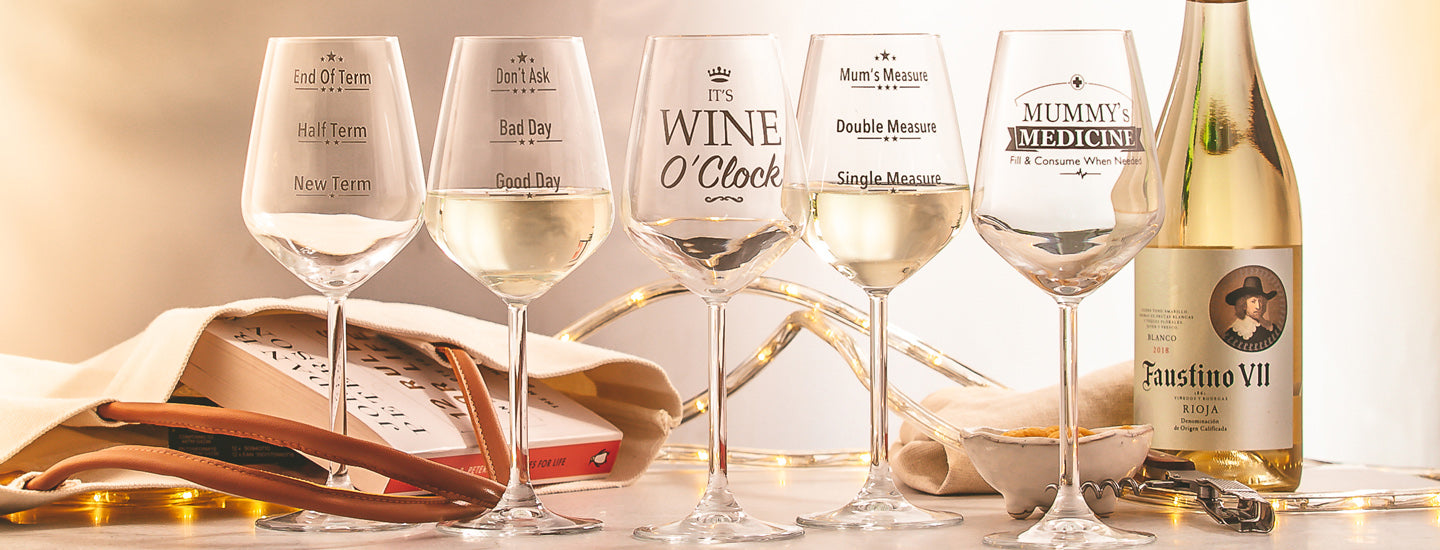 funny wine glass gift for women