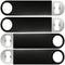 Bar Blade Bottle Opener - Set Of 4 Black
