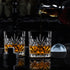 Classic Crystal Whisky Glasses & Stones Box Set