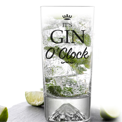 Gin O'clock Highball Gin Glass