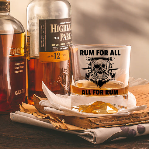 Pirate Rum Glass