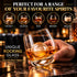 Rocking Whisky Glass & Ice Ball Mould Gift Set