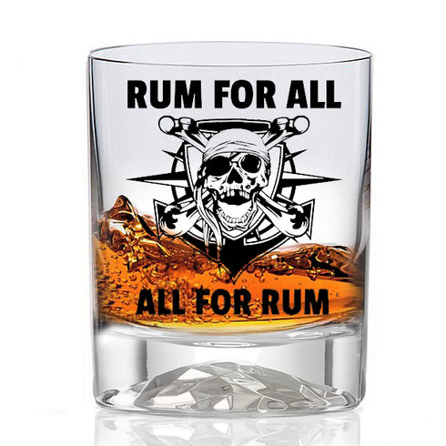 Pirate Rum Glass