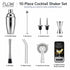 Cocktail Shaker Set - 10 Piece