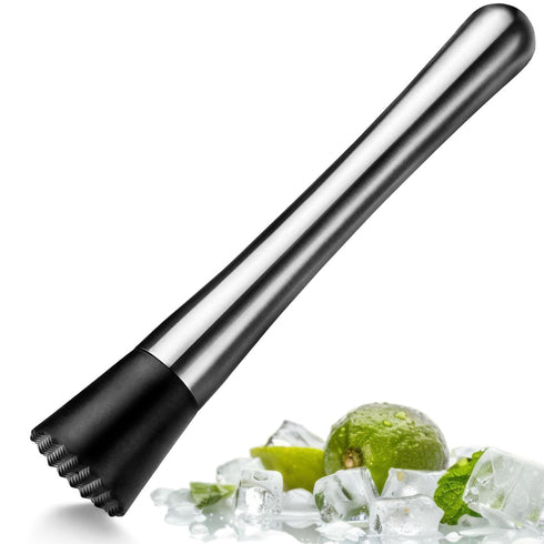 Cocktail Muddler, Steel Ice Crusher