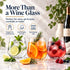 Stemless Wine Glasses Set of 6