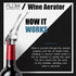 FLOW Wine Aerator Pourer - Clear