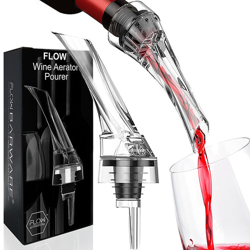 FLOW Wine Aerator Pourer - Clear