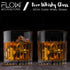 Deco Crystal Whisky Glasses Gift Set