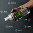 FLOW Glass Cocktail Shaker with Recipes