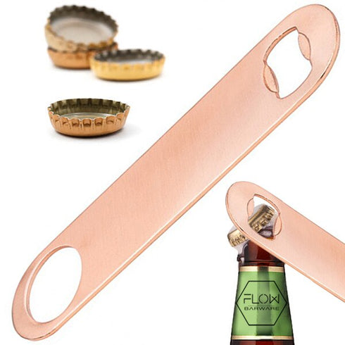 Copper Bar Blade Bottle Opener - Set of 4