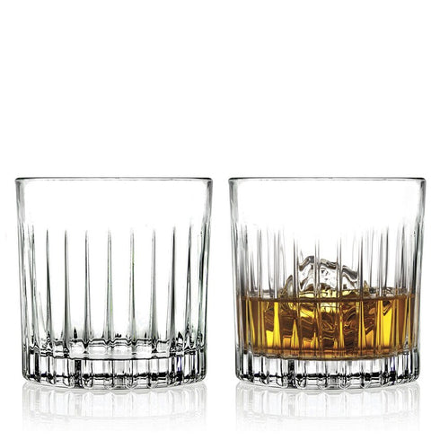 Deco Crystal Whisky Glasses Gift Set