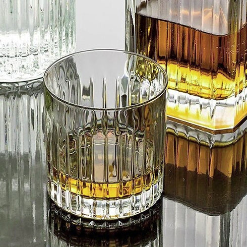 Deco Crystal Whisky Glasses Gift Set