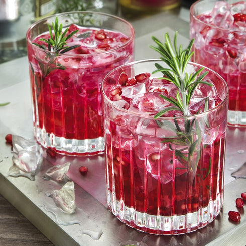 Deco Crystal Whisky Glasses Gift Set