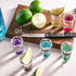 50ml Shot Glasses Coloured Base Set of 6
