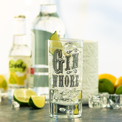 Novelty Gin Highball G&T Glass