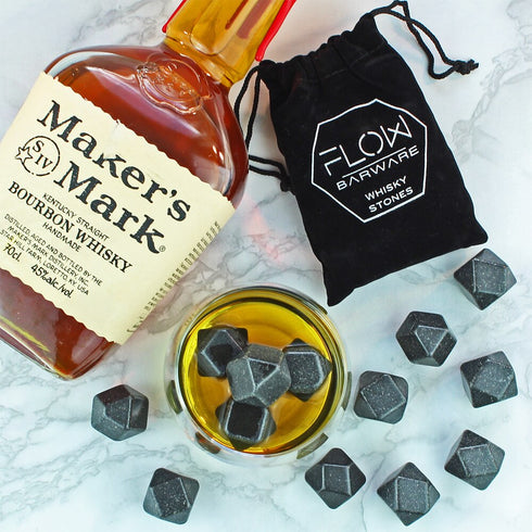 Diamond Shaped Whiskey Stones x 9