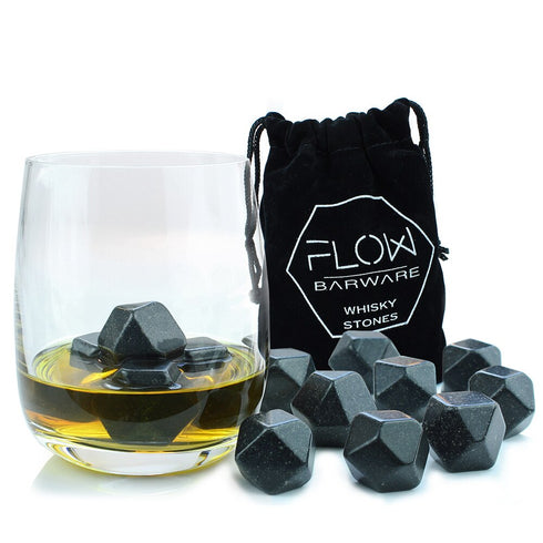 Diamond Shaped Whiskey Stones x 9