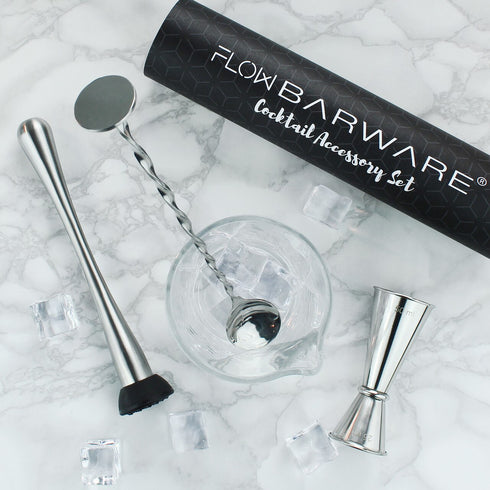 Stainless Steel Cocktail Accessory Set