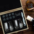 Rocking Whisky Glasses & Stones Box Set
