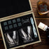 Twist Whisky Glasses & Stones Box Set