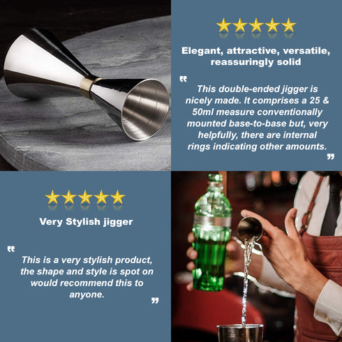 Cone Jigger Spirit Measure 25ml 50ml