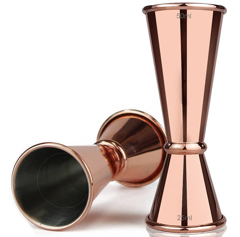 Copper Jigger Spirit Measure 25ml 50ml