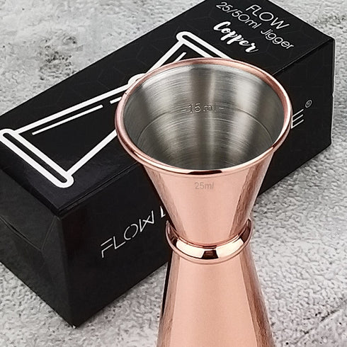 Copper Jigger Spirit Measure 25ml 50ml