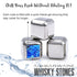Stainless Steel Whiskey Stone Cubes - Set Of 6