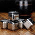 Stainless Steel Whiskey Stone Cubes - Set Of 6