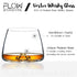 Vortex Crystal Whiskey Glasses Set of 2