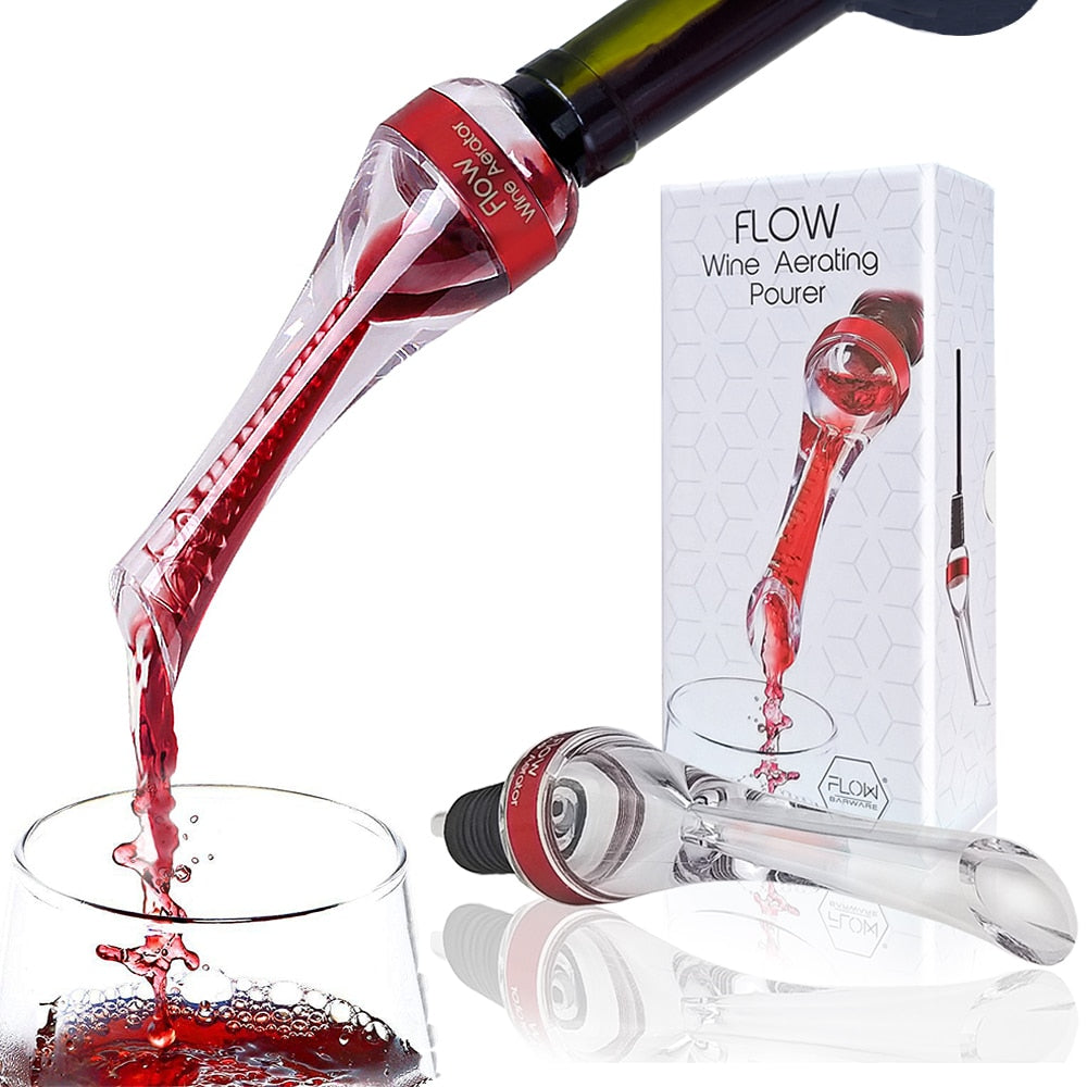 FLOW Wine Aerator Pourer – FLOW Barware®